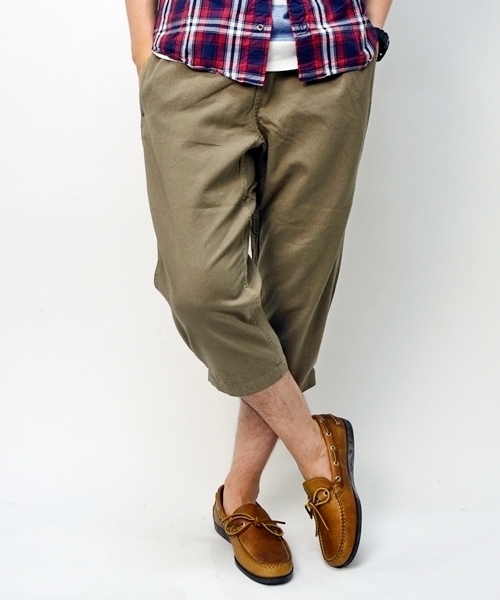 SHIPS(シップス)の「GRAMICCI: クロップドパンツ(その他パンツ・メンズ・グレー/チャコールグレー/ブラック/カーキ/キャメル/ブラウン/ワイン/ピンクゴールド/オリーブ/ネイビー・SMALL/LARGE/MEDIUM)」の6枚目の写真