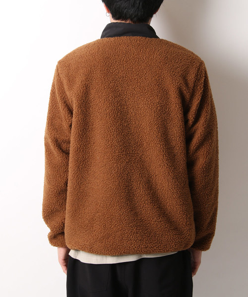 ZIP FIVE(ジップファイブ)の「【ZIP FIVE】ボアスタンドブルゾン(ブルゾン・メンズ・ホワイト/ブラック/ベージュ/ネイビー/グレー/オリーブ/ブラウン/ベージュ系その他/グリーン・MEDIUM/LARGE/X-LARGE)」の19枚目の写真