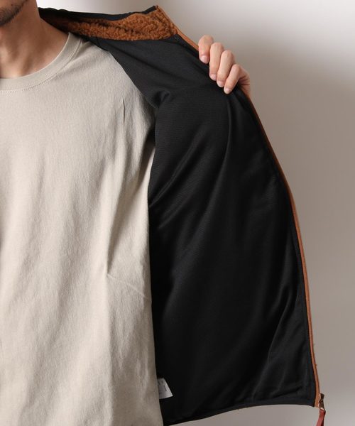 ZIP FIVE(ジップファイブ)の「【ZIP FIVE】ボアスタンドブルゾン(ブルゾン・メンズ・ホワイト/ブラック/ベージュ/ネイビー/グレー/オリーブ/ブラウン/ベージュ系その他/グリーン・MEDIUM/LARGE/X-LARGE)」の13枚目の写真