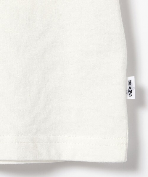 BEAMS BOY（ビームスボーイ）の「ショップバッグロゴ ポケットTシャツ（Tシャツ/カットソー・レディース・ホワイト/ネイビー・ONE SIZE/1/2）」の16枚目の写真