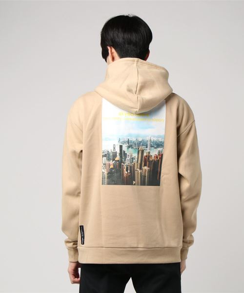 WEGO（ウィゴー）の「WEGO/転写フォトシートプリントパーカー（パーカー・メンズ・ホワイト/ブラック/カーキ/ベージュ/ホワイト系その他/パープル・MEDIUM/LARGE）」の13枚目の写真