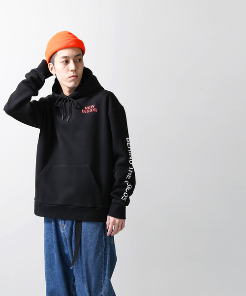 WEGO（ウィゴー）の「WEGO/転写フォトシートプリントパーカー（パーカー・メンズ・ホワイト/ブラック/カーキ/ベージュ/ホワイト系その他/パープル・MEDIUM/LARGE）」の17枚目の写真