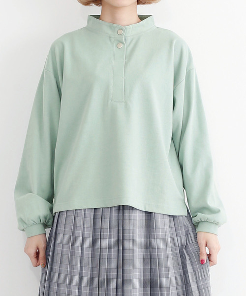 MERLOT（メルロー）の「プチハイネックカットソー2534（Tシャツ/カットソー・レディース・ホワイト/ブラック/ミント・FREE）」の16枚目の写真