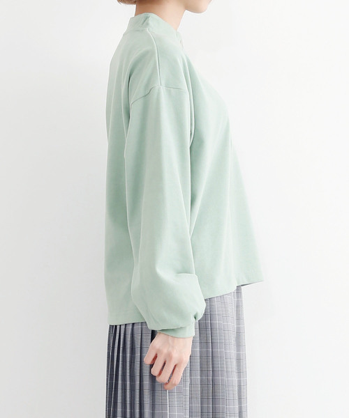 MERLOT（メルロー）の「プチハイネックカットソー2534（Tシャツ/カットソー・レディース・ホワイト/ブラック/ミント・FREE）」の21枚目の写真