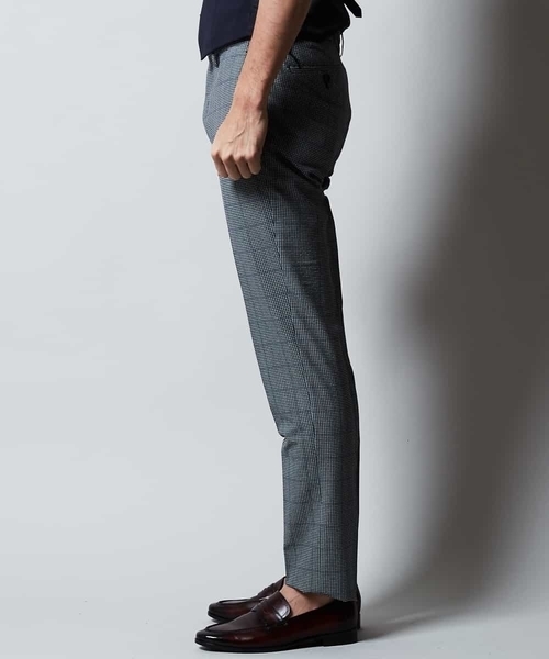 MICHEL KLEIN HOMME (ミッシェルクランオム)の「パンツ(EVALETチドリ)(その他パンツ・メンズ・ネイビー/グレー・46/48/51)」の16枚目の写真