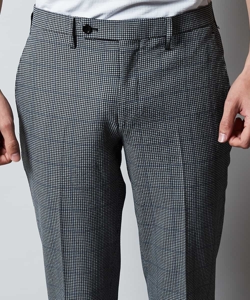 MICHEL KLEIN HOMME (ミッシェルクランオム)の「パンツ(EVALETチドリ)(その他パンツ・メンズ・ネイビー/グレー・46/48/51)」の20枚目の写真