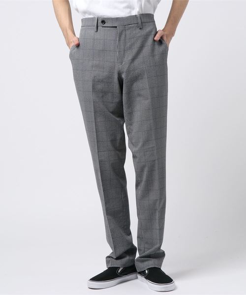 MICHEL KLEIN HOMME (ミッシェルクランオム)の「パンツ(EVALETチドリ)(その他パンツ・メンズ・ネイビー/グレー・46/48/51)」の4枚目の写真