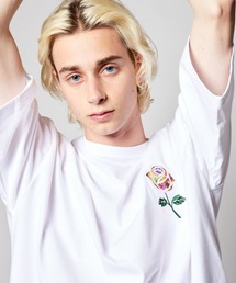 rehacer STAND : Flower Rose Wide S/S T / フラワー ローズ ワイド ショートスリーブ Tシャツ