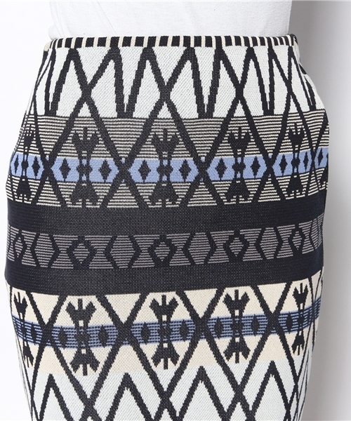 Another Edition（アナザーエディション）の「AE KNIT SK（スカート・レディース・グレー/ネイビー/その他1/その他2・フリー）」の10枚目の写真