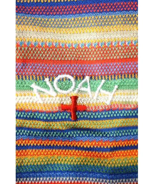 NOAH マルチボーダー Tシャツ　xl 美品 ブランド古着】マルチボーダーTシャツ（Tシャツ/カットソー）｜NOAH