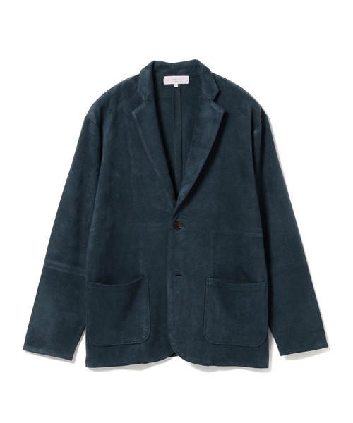 B:MING by BEAMS(ビーミングバイビームス)の「B:MING by BEAMS / フェイクスエード ジャケット(テーラードジャケット)」|ネイビー