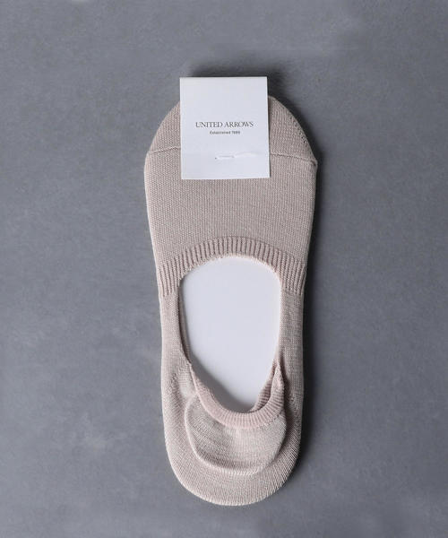 UNITED ARROWS（ユナイテッドアローズ）の「<UNITED ARROWS> ソリッド フットカバー（ソックス/靴下・メンズ・コバルトブルー/ブラック/オリーブ/ベージュ・FREE）」の2枚目の写真