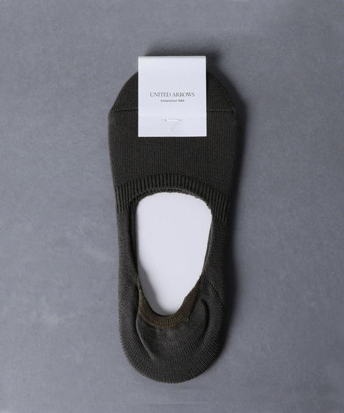 UNITED ARROWS（ユナイテッドアローズ）の「<UNITED ARROWS> ソリッド フットカバー（ソックス/靴下・メンズ・コバルトブルー/ブラック/オリーブ/ベージュ・FREE）」の3枚目の写真