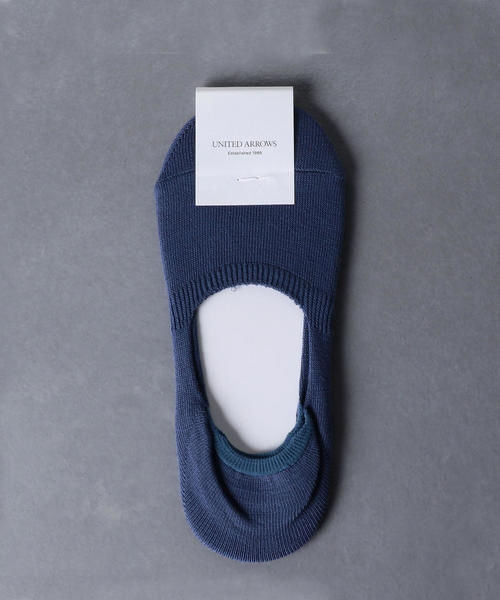 UNITED ARROWS（ユナイテッドアローズ）の「<UNITED ARROWS> ソリッド フットカバー（ソックス/靴下・メンズ・コバルトブルー/ブラック/オリーブ/ベージュ・FREE）」の4枚目の写真