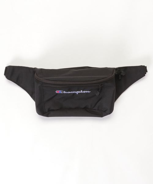 Champion(チャンピオン)の「【CHAMPION/チャンピオン】ウエストバッグ トリコロール刺繍 ブランドロゴ(ボディバッグ/ウエストポーチ・メンズ・ベージュ/ネイビー/ブラック・FREE)」の1枚目の写真
