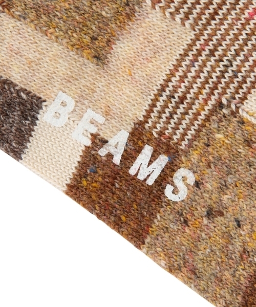 BEAMS(ビームス)の「BEAMS / パッチワーク ソックス(ソックス/靴下・メンズ・ナチュラル/ブラック/ブルー/ネイビー/オリーブ・ONE SIZE)」の16枚目の写真