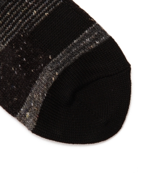 BEAMS(ビームス)の「BEAMS / パッチワーク ソックス(ソックス/靴下・メンズ・ナチュラル/ブラック/ブルー/ネイビー/オリーブ・ONE SIZE)」の18枚目の写真
