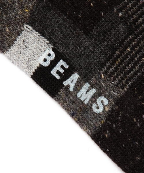 BEAMS(ビームス)の「BEAMS / パッチワーク ソックス(ソックス/靴下・メンズ・ナチュラル/ブラック/ブルー/ネイビー/オリーブ・ONE SIZE)」の19枚目の写真