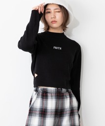 WEGO | DISPARK/ウエストデザインピタニット(ニット/セーター)