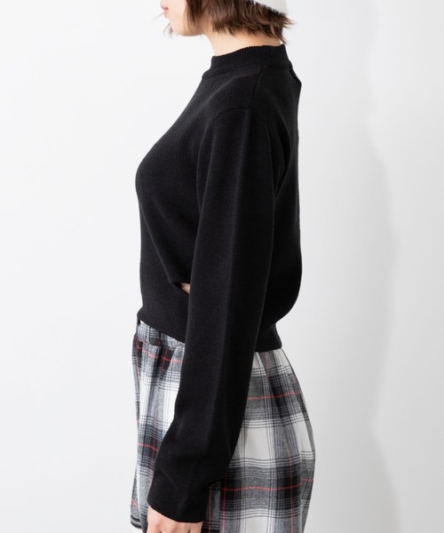 WEGO(ウィゴー)の「DISPARK/ウエストデザインピタニット(ニット/セーター・レディース・ライム/ブラック・FREE)」の11枚目の写真