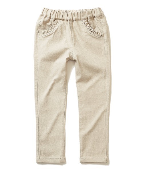 devirock（デビロック）の「ポケットフリル9分丈パンツ（その他パンツ・キッズ・ブラック/ネイビー/ラベンダー/ライトベージュ・110cm/100cm/120cm/130cm/140cm/150cm/160cm）」の12枚目の写真