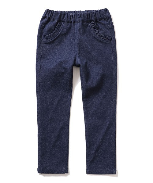 devirock（デビロック）の「ポケットフリル9分丈パンツ（その他パンツ・キッズ・ブラック/ネイビー/ラベンダー/ライトベージュ・110cm/100cm/120cm/130cm/140cm/150cm/160cm）」の13枚目の写真