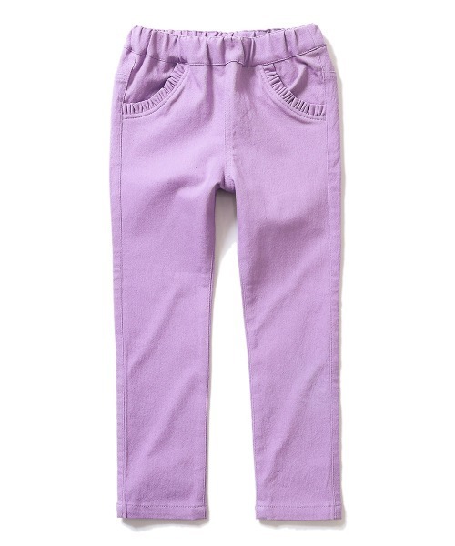 devirock（デビロック）の「ポケットフリル9分丈パンツ（その他パンツ・キッズ・ブラック/ネイビー/ラベンダー/ライトベージュ・110cm/100cm/120cm/130cm/140cm/150cm/160cm）」の14枚目の写真