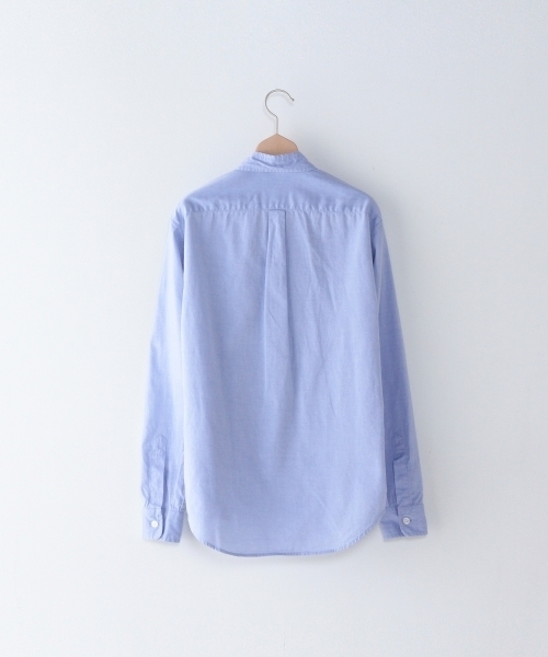 BEAUTY&YOUTH UNITED ARROWS（ビューティーアンドユースユナイテッドアローズ）の「＜steven alan＞ SLOW/OX RV/SM REG/ｼｬﾂ（シャツ/ブラウス・メンズ・オフホワイト/ライトブルー・X-LARGE/LARGE/SMALL/MEDIUM）」の6枚目の写真