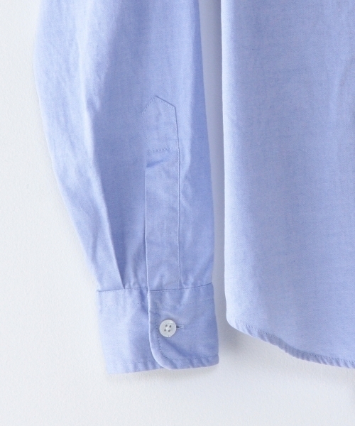 BEAUTY&YOUTH UNITED ARROWS（ビューティーアンドユースユナイテッドアローズ）の「＜steven alan＞ SLOW/OX RV/SM REG/ｼｬﾂ（シャツ/ブラウス・メンズ・オフホワイト/ライトブルー・X-LARGE/LARGE/SMALL/MEDIUM）」の3枚目の写真