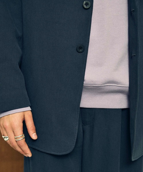 MAISON SPECIAL(メゾンスペシャル)の「《ユニセックスアイテム》サマーコーデュロイオーバーサイズジャケット 【MAISON SPECIAL/メゾンスペシャル】■セットアップ対応■(テーラードジャケット・メンズ・ブルー/ブラウン/ネイビー・44/46/48)」の17枚目の写真