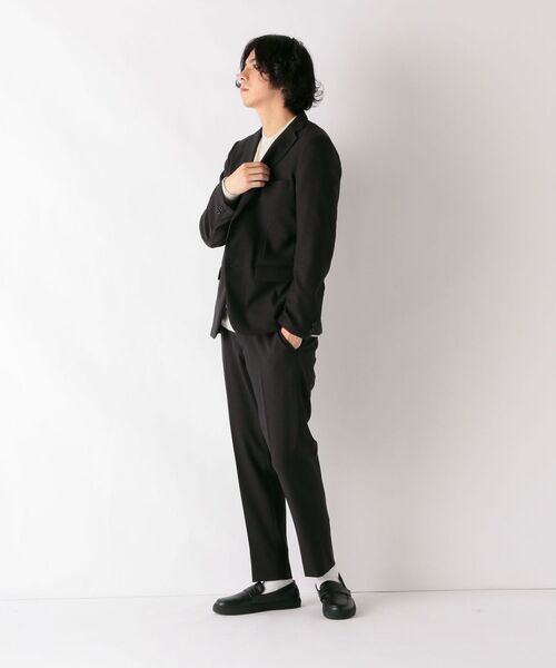 SHIPS any(シップス エニィ)の「SHIPS any: 【洗濯機で洗える】ウールライク セットアップ ストレッチスーツ(セットアップ・メンズ・ネイビー/ブラック・SMALL/LARGE/MEDIUM/X-SMALL)」の8枚目の写真