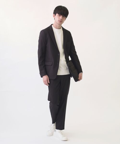 SHIPS any(シップス エニィ)の「SHIPS any: 【洗濯機で洗える】ウールライク セットアップ ストレッチスーツ(セットアップ・メンズ・ネイビー/ブラック・SMALL/LARGE/MEDIUM/X-SMALL)」の10枚目の写真