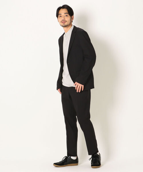 SHIPS any(シップス エニィ)の「SHIPS any: 【洗濯機で洗える】ウールライク セットアップ ストレッチスーツ(セットアップ・メンズ・ネイビー/ブラック・SMALL/LARGE/MEDIUM/X-SMALL)」の19枚目の写真