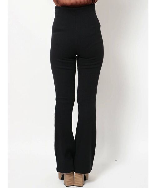 EMODA（エモダ）の「コルセットマークフィットフレアパンツ（その他パンツ・レディース・ブラック/ベージュ/オレンジ・SMALL/MEDIUM）」の20枚目の写真
