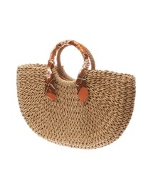 fifth | スカーフ付ハーフムーンかごバッグ(かごバッグ)