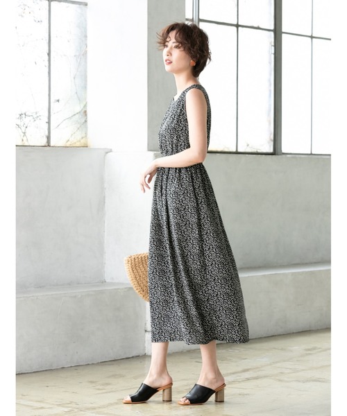 fifth（フィフス）の「スカーフ付ハーフムーンかごバッグ（かごバッグ・レディース・ブラック/アイボリー/ブラウン・FREE）」の15枚目の写真