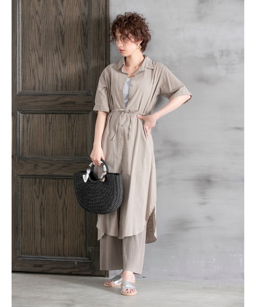 fifth（フィフス）の「スカーフ付ハーフムーンかごバッグ（かごバッグ・レディース・ブラック/アイボリー/ブラウン・FREE）」の13枚目の写真