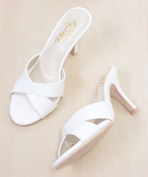 セール】Liberty Doll / エナメルピンヒールサンダル(5412