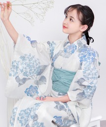 KYOETSU（キョウエツ）の「簡単着付け セパレート 浴衣 女の子 2点セット( セパレート浴衣 + 帯 )（浴衣）」