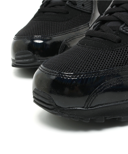 NIKE（ナイキ）の「ウィメンズ ナイキ エアマックス エナメル NIKE WMNS AIR MAX 90 PRM 443817-002（スニーカー・レディース・ブラック・23cm/24cm/24.5cm/23.5cm）」の5枚目の写真
