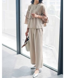 レディースのセットアップ ベージュ系 ナイロン ファッション通販 Zozotown