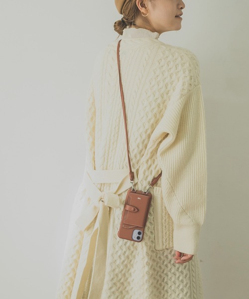 tov(トーヴ)の「【WEB限定】【別注】tov×URBAN RESEARCH ショルダーiphone XR/11(スマホケース/カバー)」|キャメル