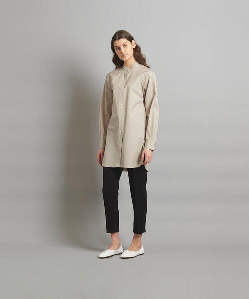 「Steven Alan」 7分袖ブラウス MEDIUM ベージュ レディース Steven Alan＞ショートスリーブ シャツ（シャツ/ブラウス