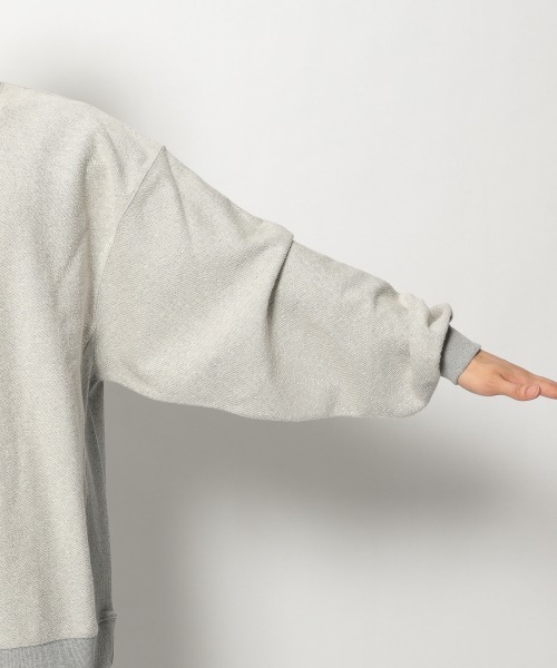 LOWRYS FARM（ローリーズファーム）の「ＵＳＡＢＩＧリブクルー　926647（スウェット・メンズ・パープル/グレー/イエロー/ブルー/グリーン・MEDIUM/LARGE）」の12枚目の写真