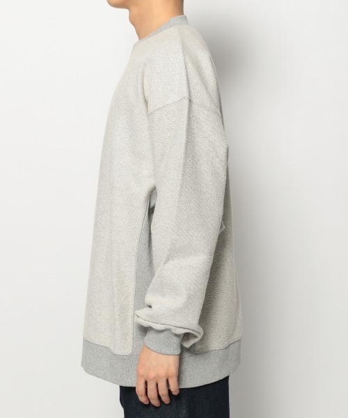 LOWRYS FARM（ローリーズファーム）の「ＵＳＡＢＩＧリブクルー　926647（スウェット・メンズ・パープル/グレー/イエロー/ブルー/グリーン・MEDIUM/LARGE）」の10枚目の写真