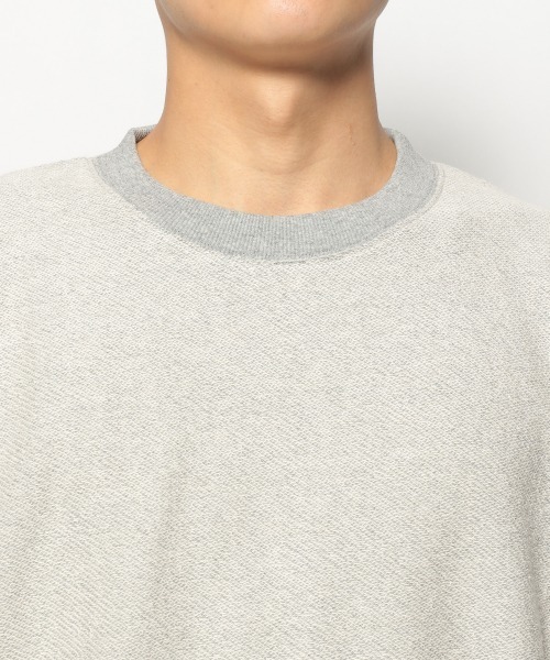 LOWRYS FARM（ローリーズファーム）の「ＵＳＡＢＩＧリブクルー　926647（スウェット・メンズ・パープル/グレー/イエロー/ブルー/グリーン・MEDIUM/LARGE）」の18枚目の写真