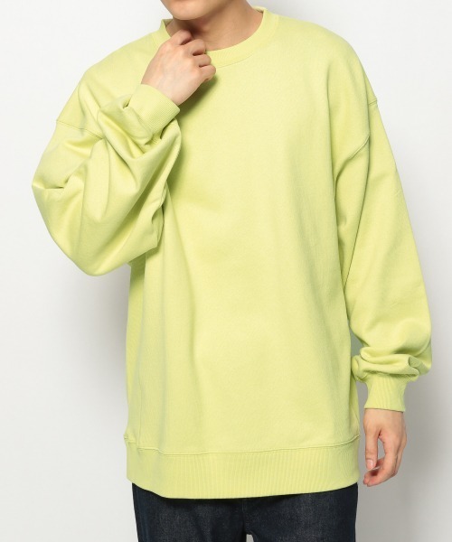 LOWRYS FARM（ローリーズファーム）の「ＵＳＡＢＩＧリブクルー　926647（スウェット・メンズ・パープル/グレー/イエロー/ブルー/グリーン・MEDIUM/LARGE）」の20枚目の写真