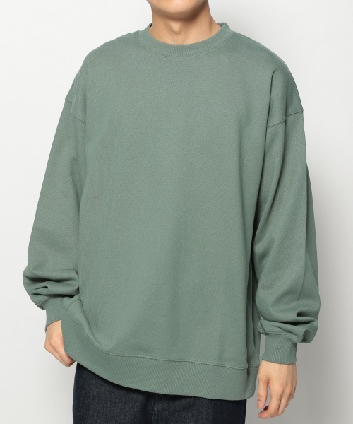 LOWRYS FARM（ローリーズファーム）の「ＵＳＡＢＩＧリブクルー　926647（スウェット・メンズ・パープル/グレー/イエロー/ブルー/グリーン・MEDIUM/LARGE）」の21枚目の写真