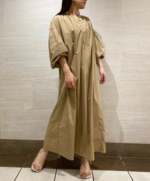 Mila Owen | 袖ボリュームロングシャツワンピース(ワンピース)