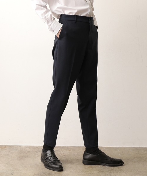 JUNRED（ジュンレッド）の「TRニット総柄PT トラウザー（スラックス・メンズ・グレー/チャコールグレー/ネイビー・M/L/LL）」の20枚目の写真